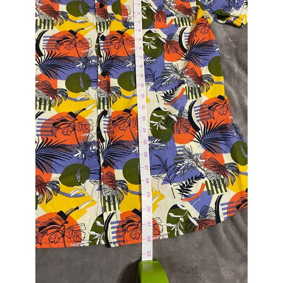 Massive Whisper SS Buttondown Size XL Men Shirt Vacation Resort Retro Fun - Picture 7 of 8